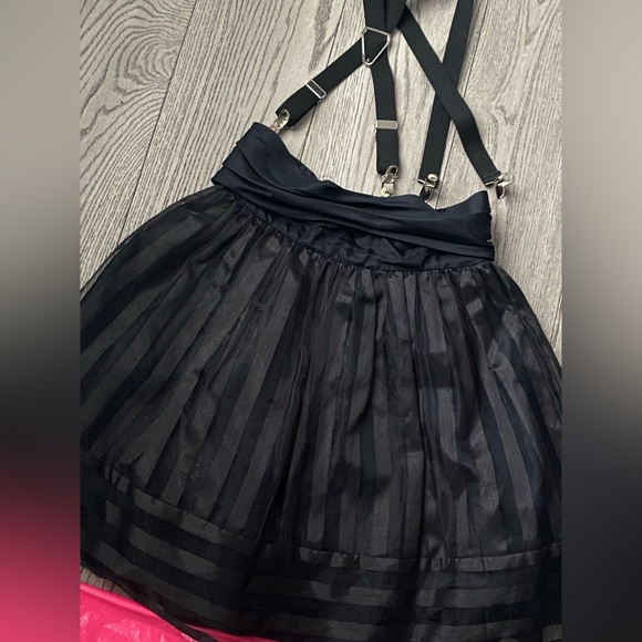 Betsey Johnson Tutu skirt with suspenders - Picture 2 of 3